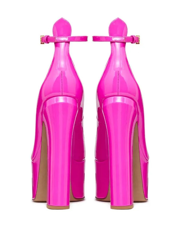 Tan-Go 155mm platform pumps | Farfetch Global