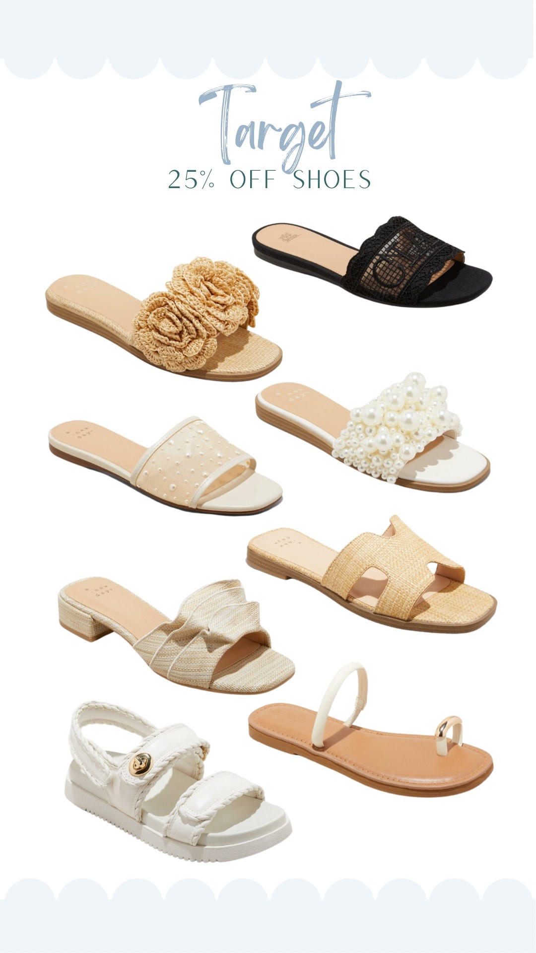 25% off women’s shoes at Target! 

Target, target shoes, target shoe sale, target Circle, spring shoes, women’s sandals, summer shoes, slide sandals, spring break, women’s shoes

#LTKStyleTip #LTKShoeCrush #LTKSaleAlert