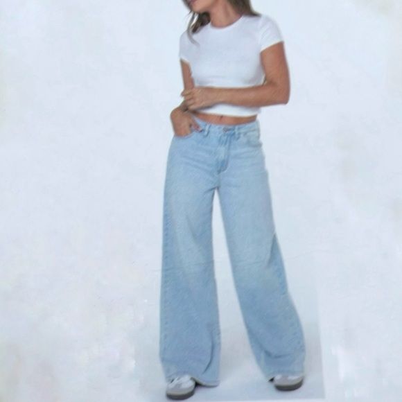 Bcogeneration Wide leg Mid Rise Jeans | Poshmark