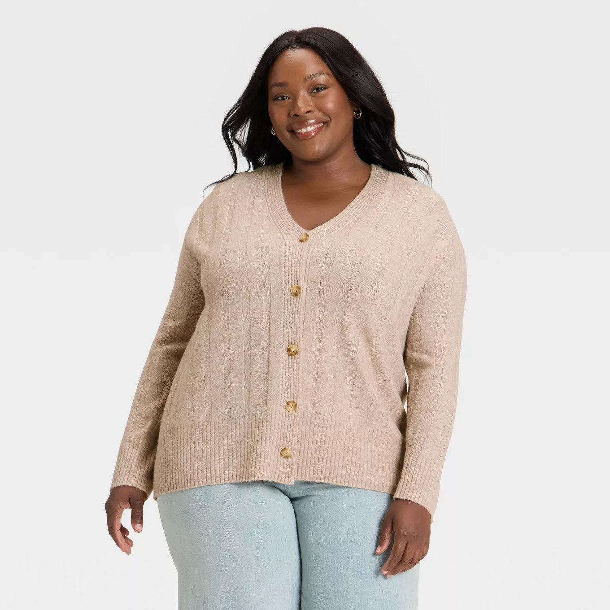 Women's Knit Ribbed Cardigan - Universal Thread™ | Target