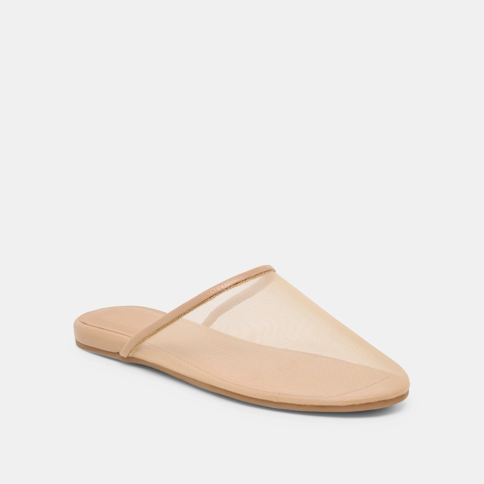 Geni Lt Tan Mesh Flats | Dolce Vita | DolceVita.com
