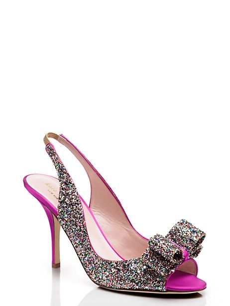 Kate Spade Charm Heels, Glitter - Size 6 | Kate Spade (US)