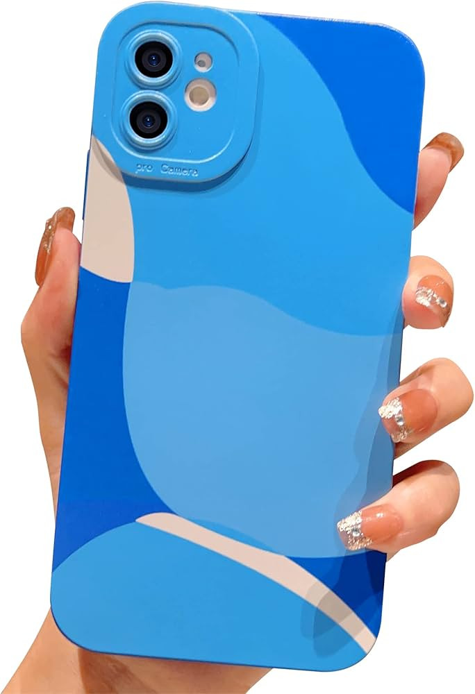 YKCZL Compatible with iPhone 11 Case 6.1 Inch, Cute Painted Art Full Camera Lens Protective Slim ... | Amazon (US)