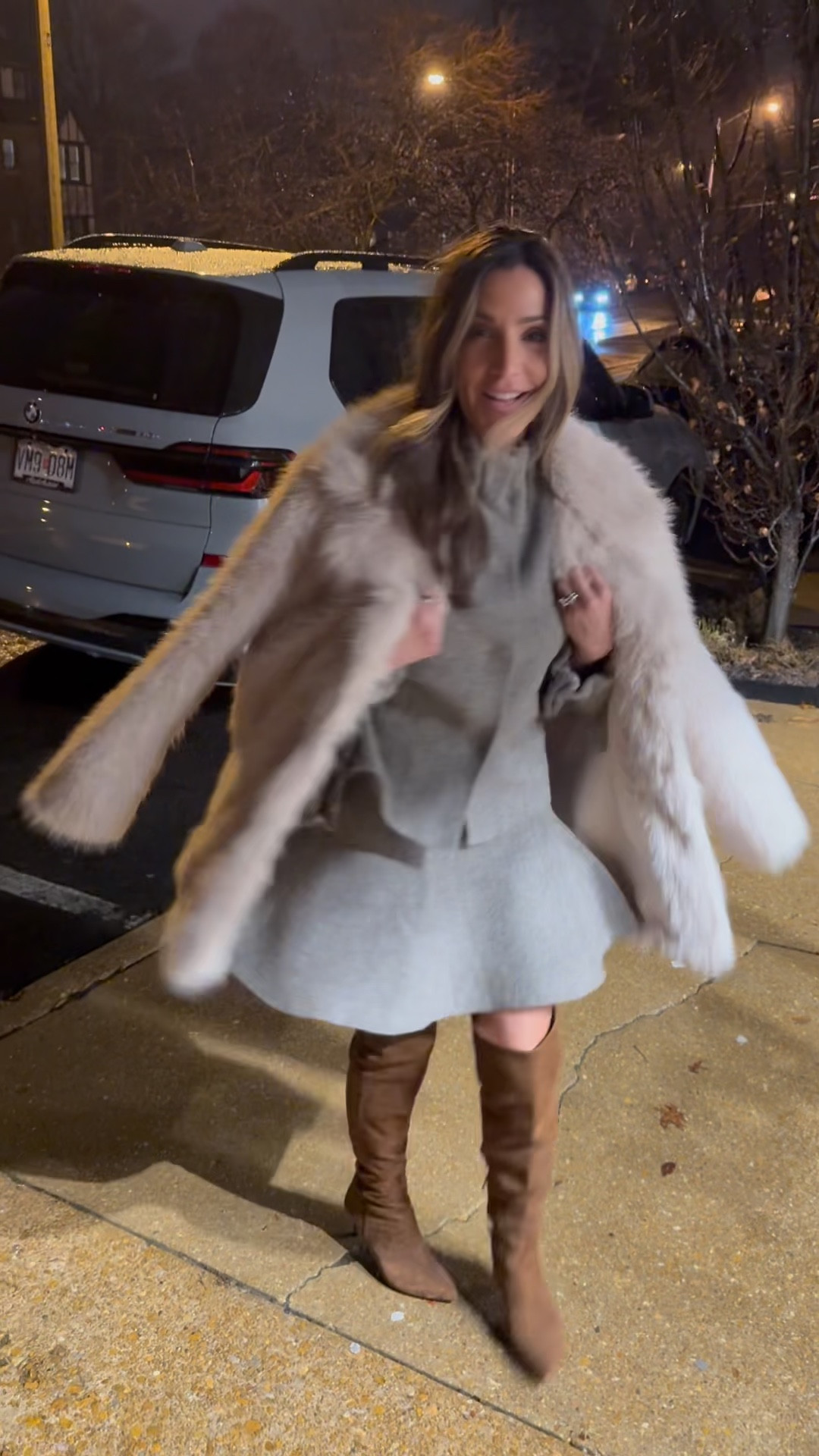 Valentines Day outfit ❤️ 
The actual definition of mixing high end and affordable fashion. Originally bought this faux fur coat for my Halloween costume and have worn it a ton!

#LTKOver40 #LTKootd #LTKSaleAlert