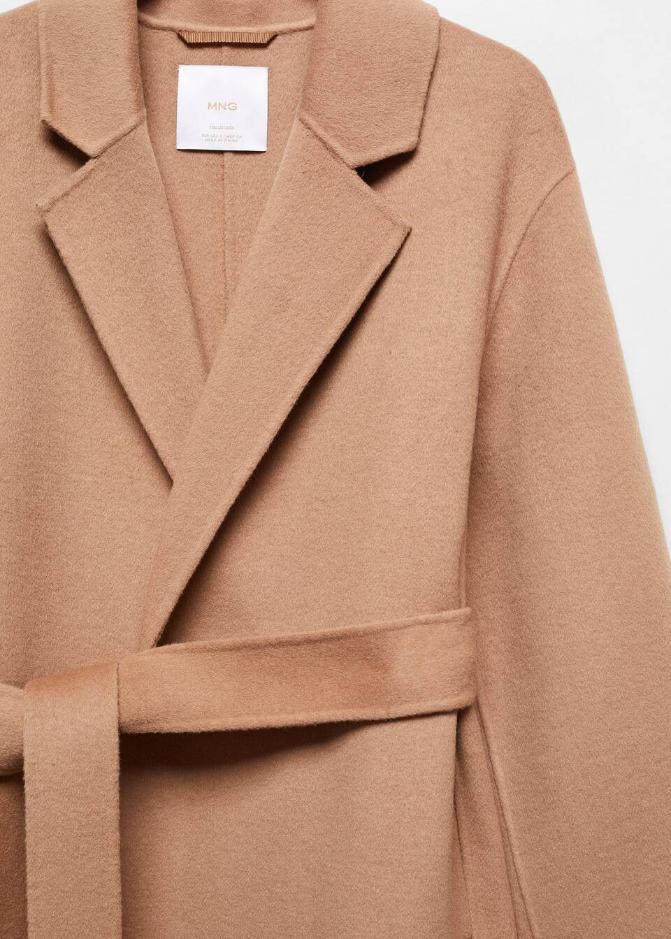 Belt handmade coat | MANGO (US)