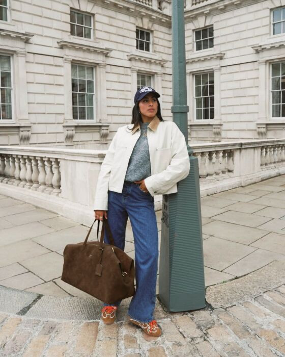 Soho Suedette Weekend Bag in Chocolate | Katie Loxton Ltd. (UK)