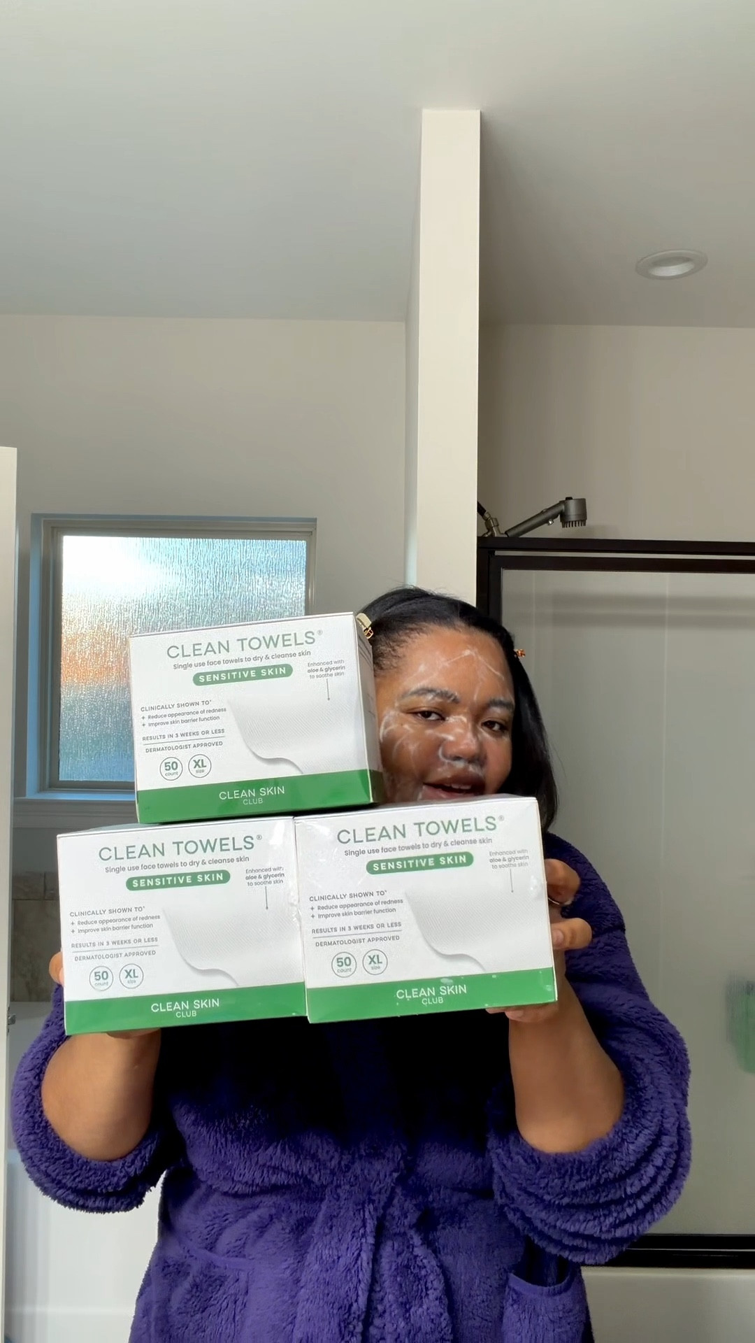 I’ll forever use my Clean Skin Club Sensitive  Towels 🧖🏽‍♀️

#LTKgrwm #LTKmorningroutine #LTKselfcare