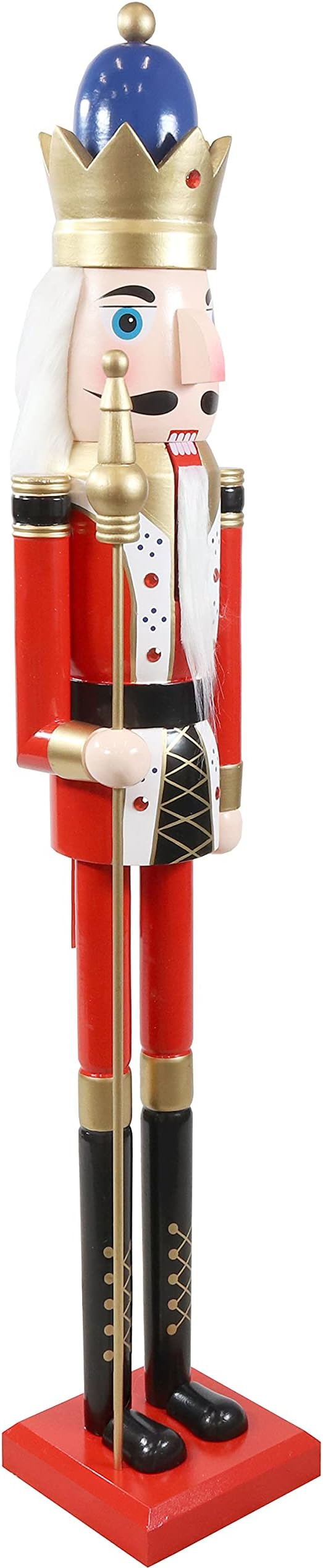Sunnydaze Balthazar The Protector 48-Inch Indoor Christmas Traditional Wooden Nutcracker Decor St... | Amazon (US)
