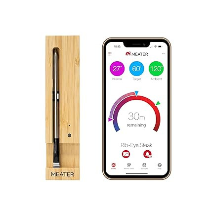 MEATER | The Original True Wireless Smart Meat Thermometer for the Oven Grill Kitchen BBQ Smoker ... | Amazon (US)