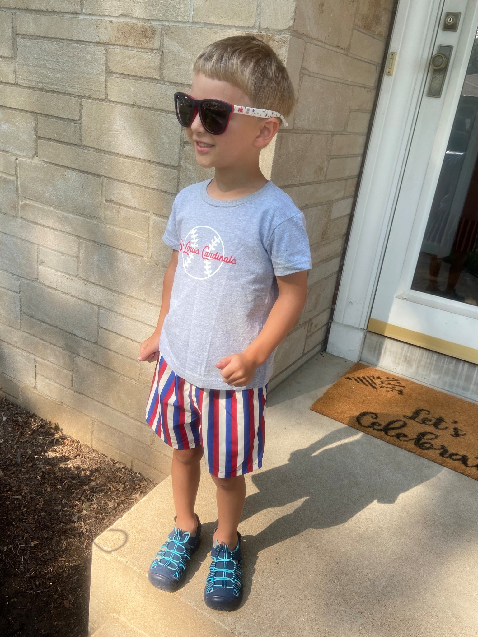 Fourth of July - $10 toddler swim trunks, I tagged the matching toddler  girl suit too ; adult USA soccer sunglasses ON SALE - tagging the men’s and women’s team designs 


#target #catandjack #toddlerboy #toddlergirl #toddlerswim #sunglasses #soccer #knockaround #giftforhi #giftforher #july4th #patriotic #salefinds 
#4thofjuly #under10 #budgetfriendly 


#LTKOver40 #LTKSwim #LTKActive #LTKFindsUnder50 #LTKMens #LTKSaleAlert #LTKKids #LTKU