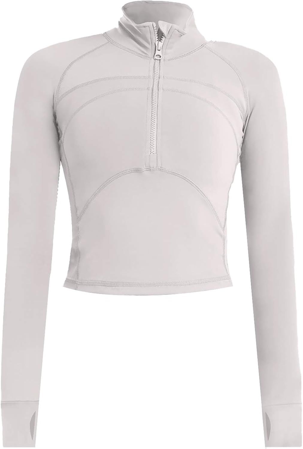Vsaiddt Women's Athletic Half Quarter Zip Pullover Sweatshirt Quick Dry Workout Jackets Yoga Running | Amazon (US)