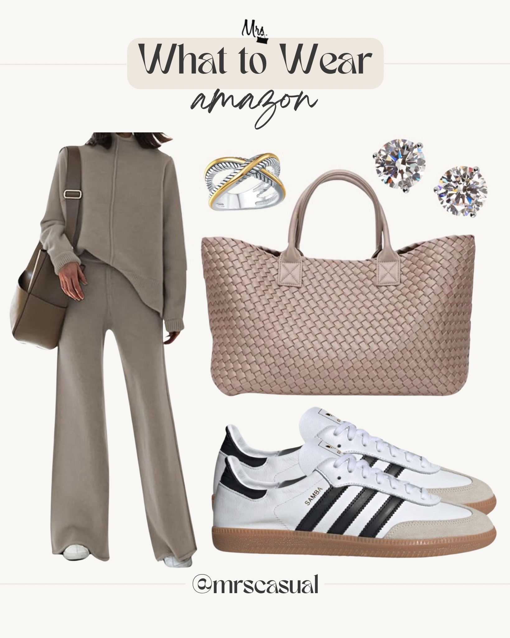 Casual teacher idea. Two piece set from Amazon. Adidas sambas.

#LTKFindsUnder50 #LTKStyleTip #LTKxPrimeDay