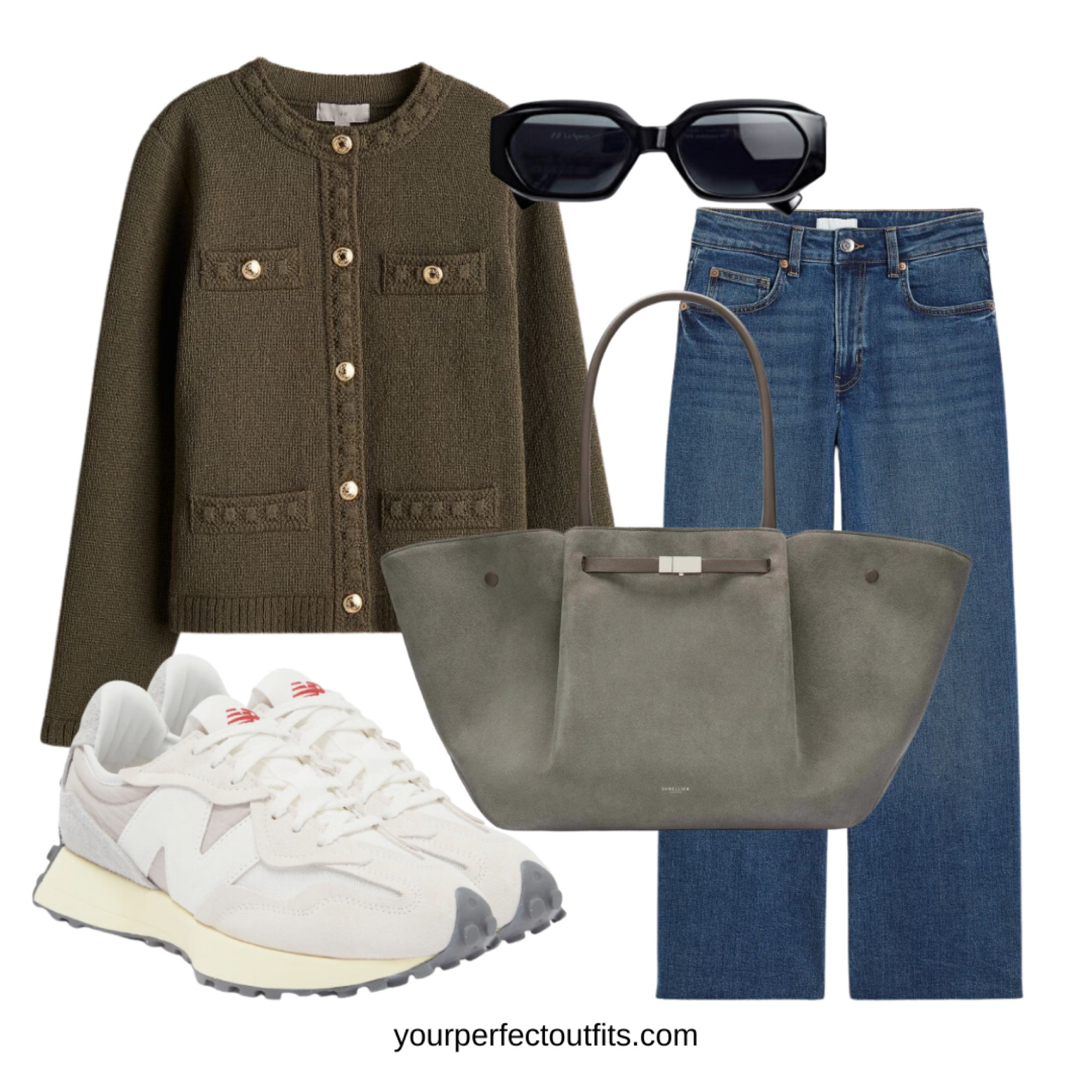 Perfect spring look with this khaki cardigan 

#LTKSeasonal #LTKfindsunder100 #LTKfindsunder50