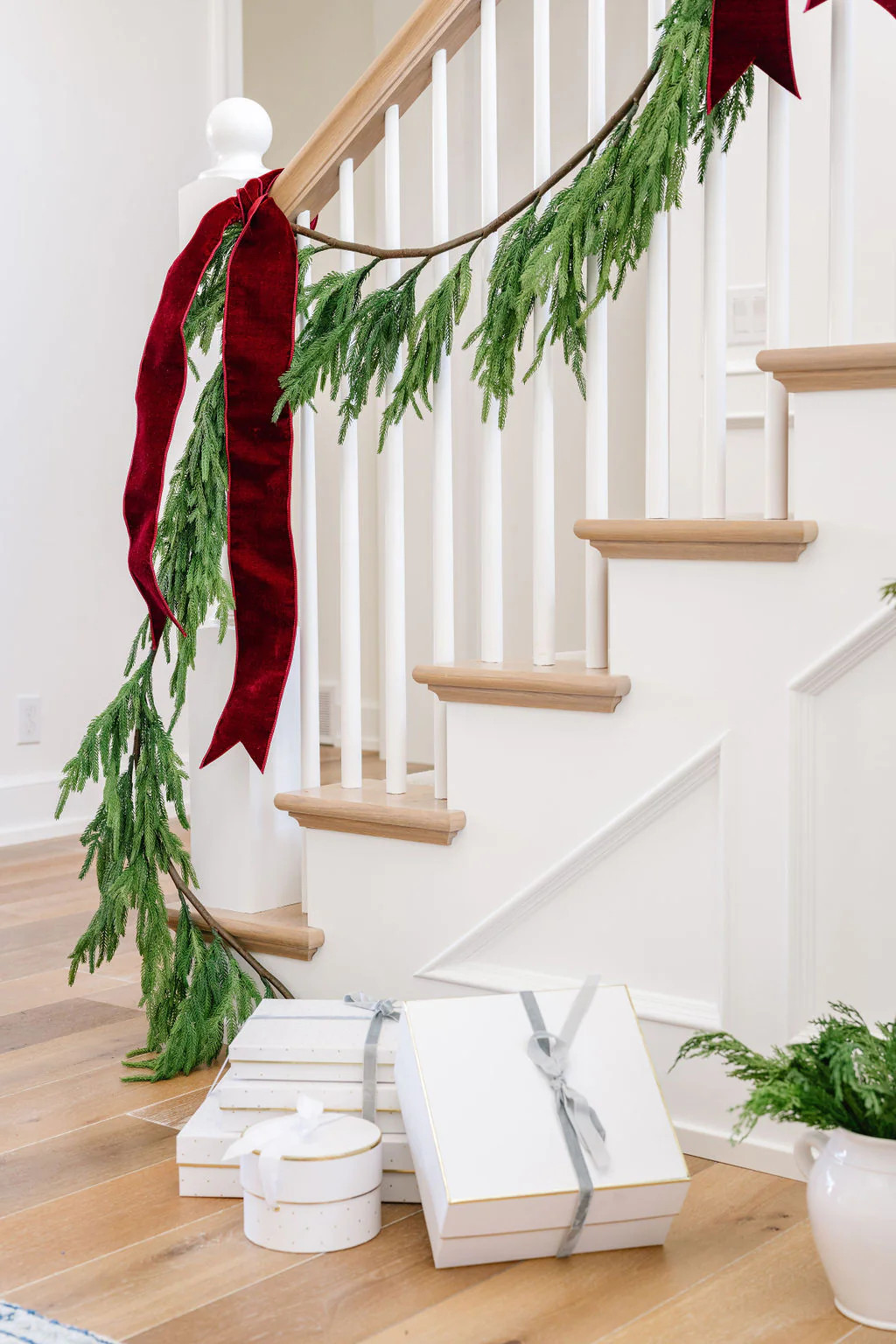 Natural Touch Norfolk Pine Garland, 60 | Jansen Home