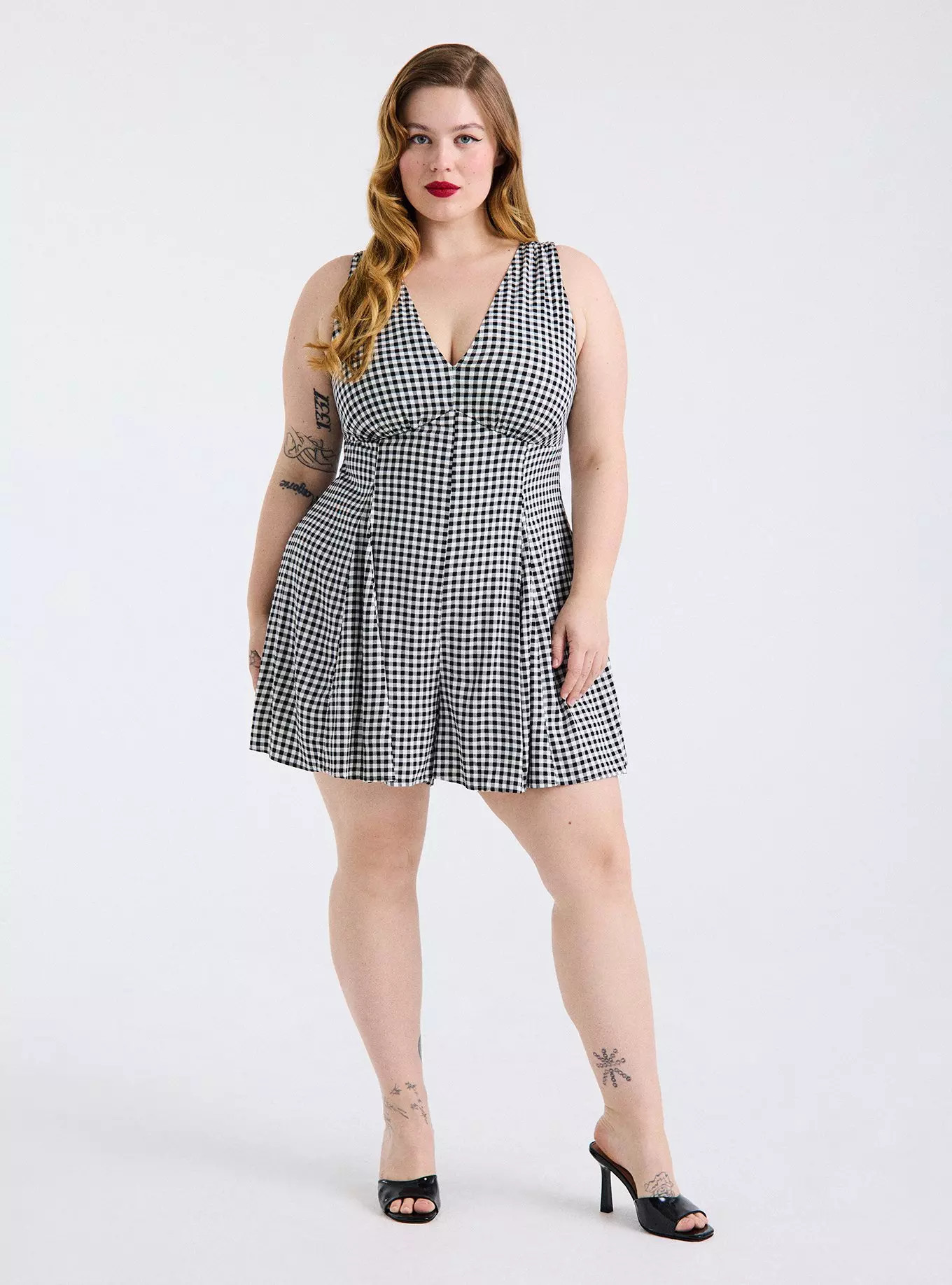 Retro Chic V-Neck Romper | Torrid (US & Canada)