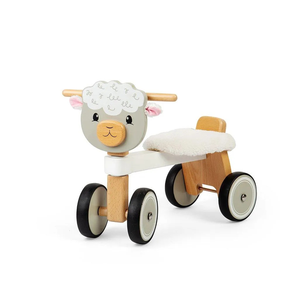 Outdoor Toys | Wooden Ride On Sheep | Bigjigs Toys | Debenhams UK