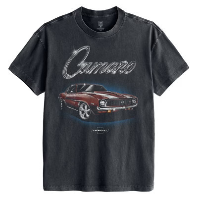 Men's Camaro Graphic T-Shirt - Black S | Target
