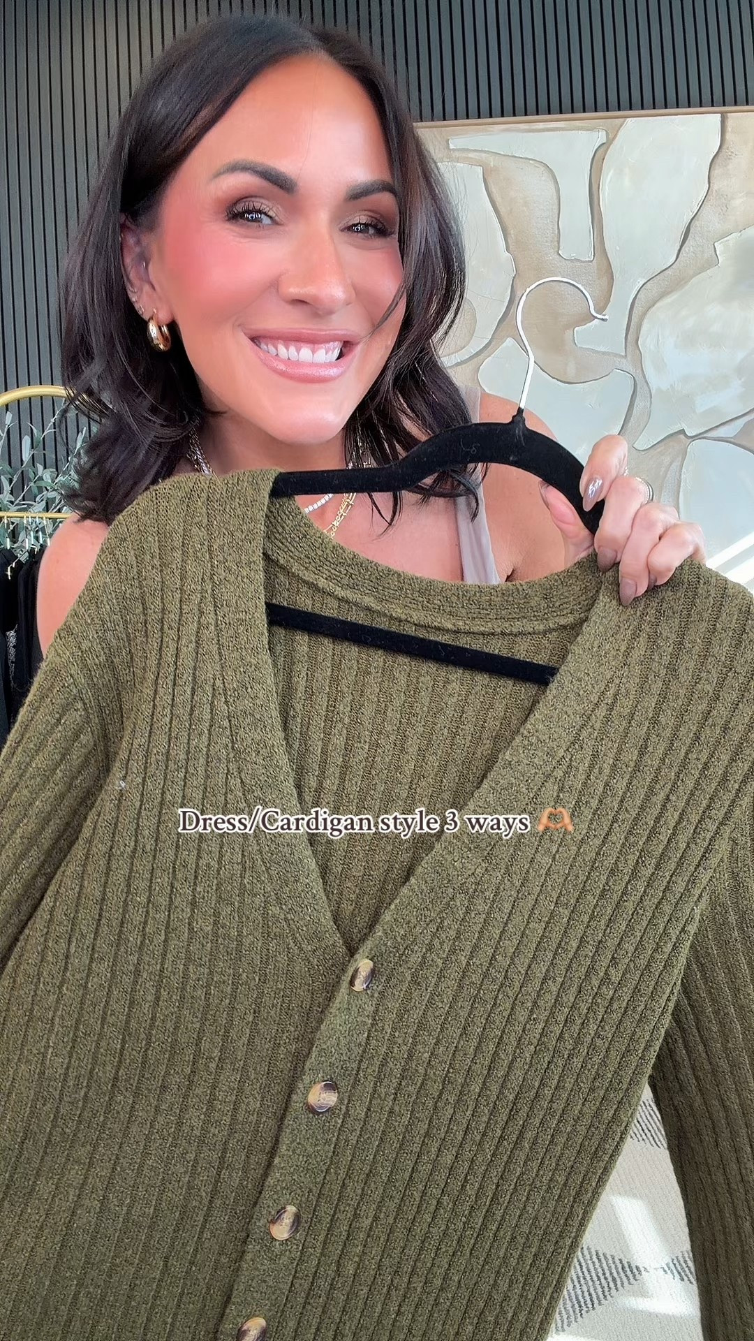 You know I love a versatile piece, and this one does it all 🤎

Styled this Amazon cardigan/dress three ways — belted as a dress, open with jeans, and layered with a skirt + boots.

Which style is your favorite?

5’2” • 130 lbs • 25” waist • 34DD • wearing size Small

#AmazonFashion #PetiteFriendly #WomenOver40Style #AmazonFinds #FallOutfitInspo

#LTKPetite #LTKOver40 #LTKStyleTip