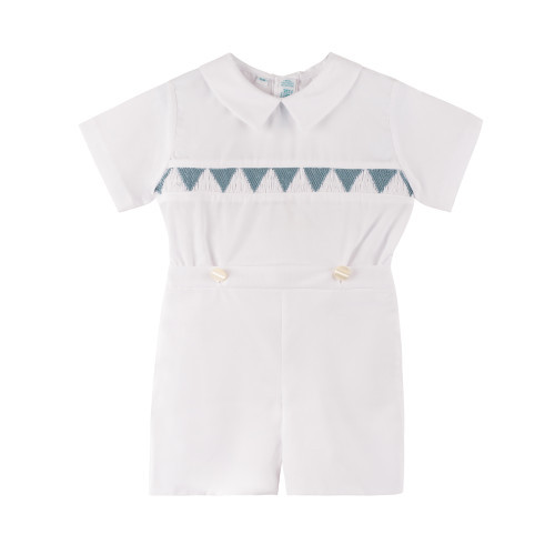 Southern Belle Smocked Bobby Suit | Feltman Brothers