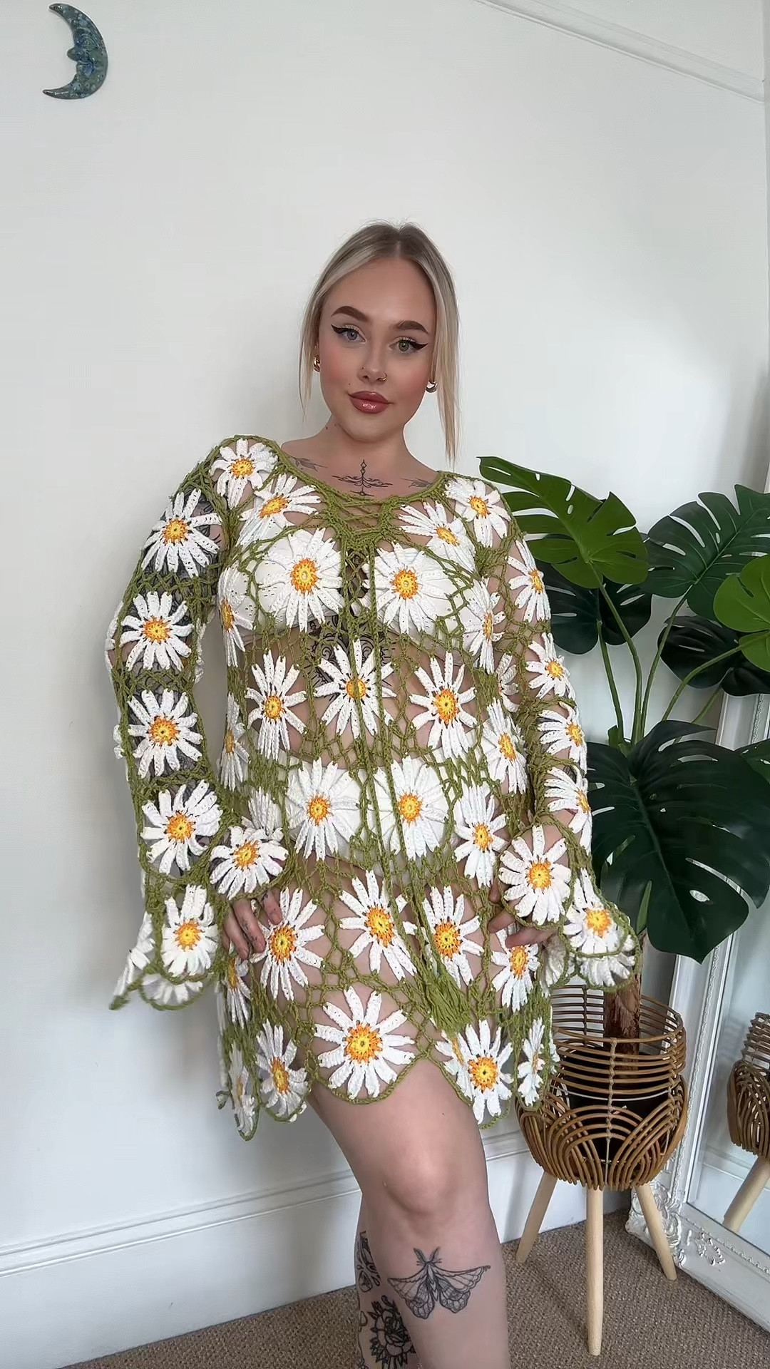 Boho hippie crochet spring summer bell sleeve dress

#LTKFestival #LTKmidsize #LTKfindsunder50