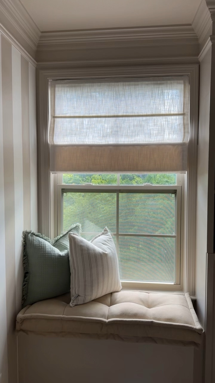Amazon custom Roman shades. 

#LTKFindsUnder100 #LTKHome