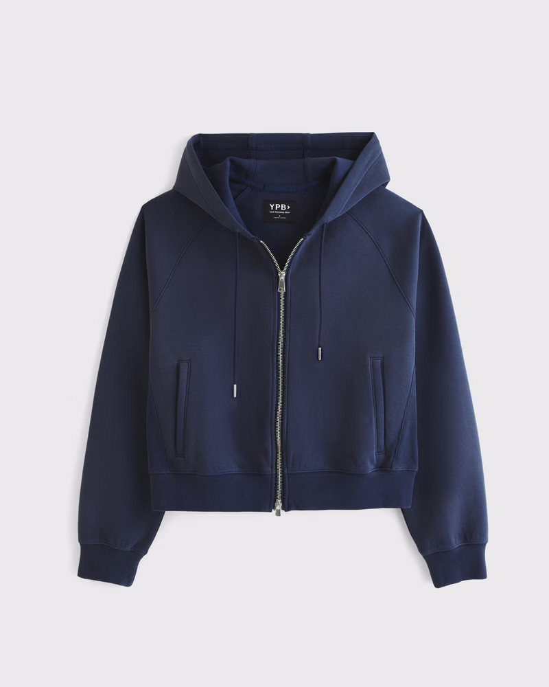 Women's YPB neoKNIT MAX Full-Zip Hoodie | Women's Tops | Abercrombie.com | Abercrombie & Fitch (US)