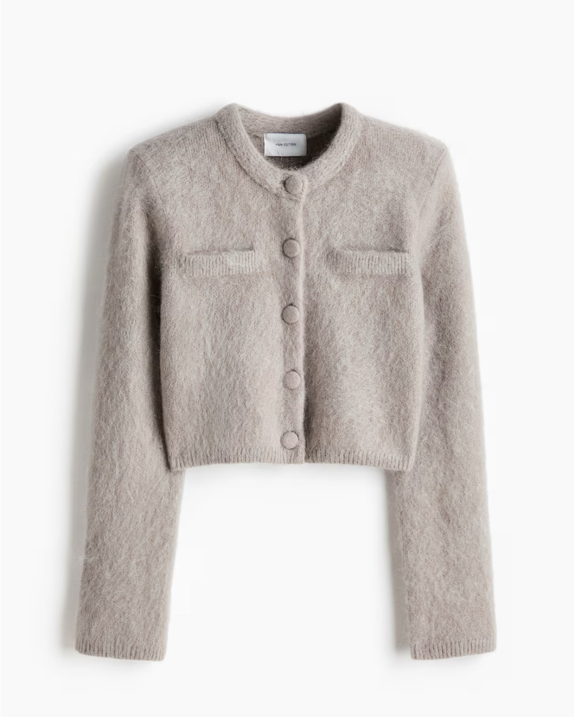 Gray mohair cardigan 

#LTKFindsUnder100 #LTKSeasonal