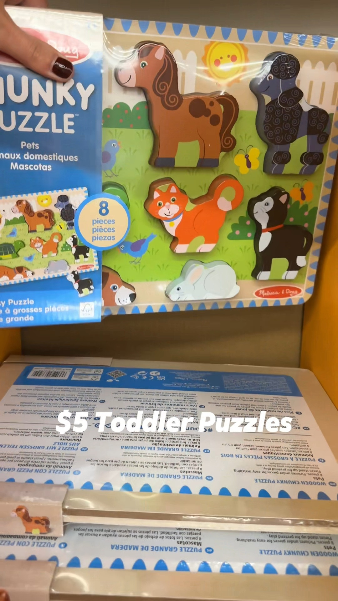 Find of the day: $5 Toddler Puzzles!! 

@walmart 

#LTKGiftGuide #LTKBaby #LTKKids