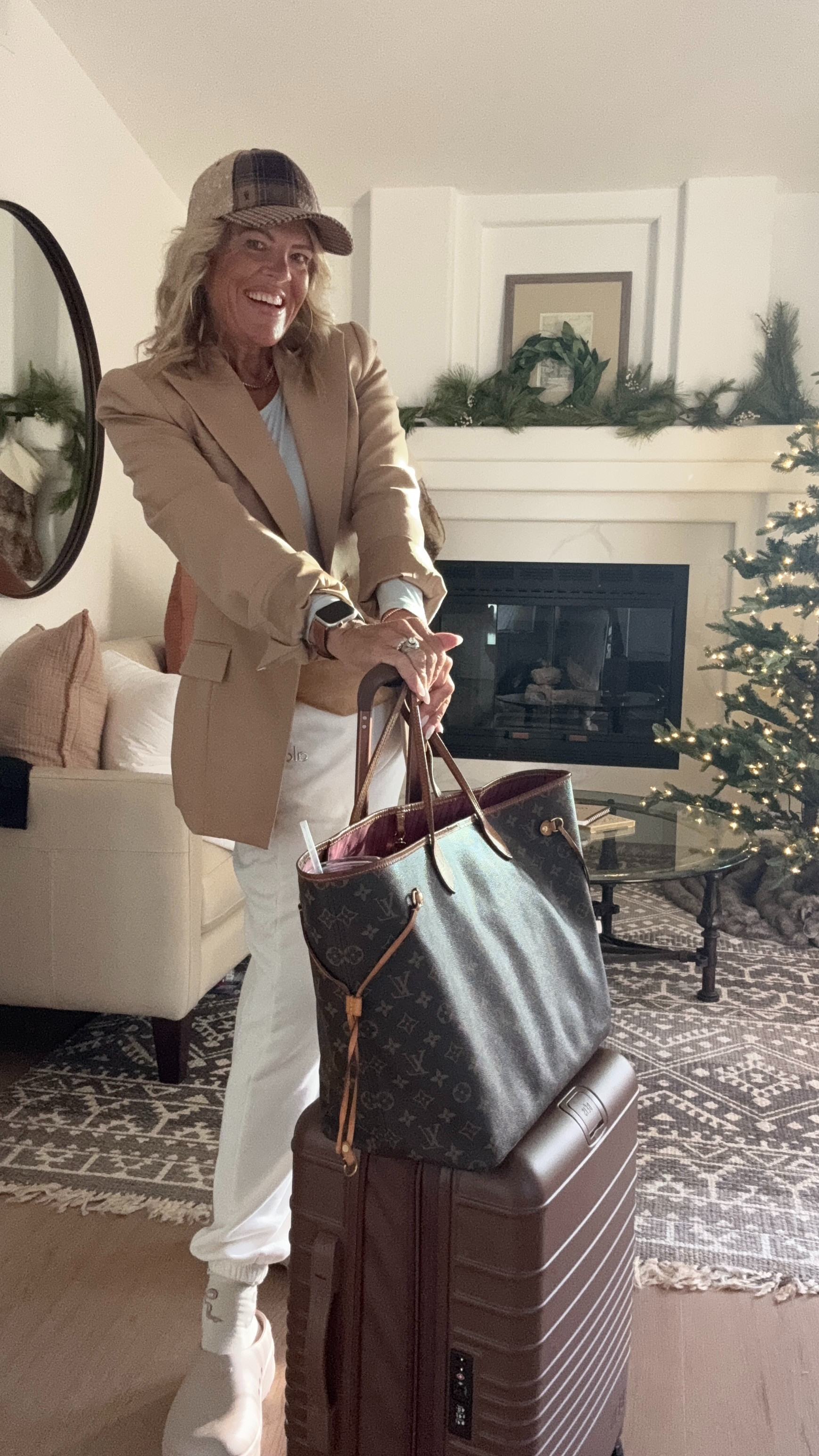 ✈️💅🏼 GRWM: Travel Day Edition 💅🏼✈️

Your girl has officially entered her carry-on era 🙌🏼 I hit my huge goal to become a #CarryOnGirl and y’all… I did it!! 👏🏼👏🏼

Rocking my travel day Fit (because we don’t gate check vibes 😎) and rolling through the airport with my new @Beis carry-on that I’m completely obsessed with. Like… how did I ever travel without her?!

Headed off for a week with my grands (Foster + Murphy 💕) and then straight into a leadership + wellness retreat — heart full, bag light, and energy high!

And the sweetest part? Little Foster ran to the door this morning and yelled, “BOBO, where are you???” 🥹💖 My heart can’t take it.

#GRWM #TravelDay #CarryOnGirl #BeisTravel #BoboOnTheGo #GrandmaGoals #WellnessJourney 

 #LTKGiftGuide #LTKHoliday #LTKTravel