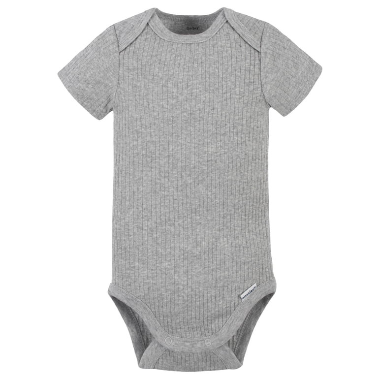 Modern Moments by Gerber Baby Boy Short Sleeve Onesies Brand Bodysuit, (Newborn- 12 Months) | Walmart (US)