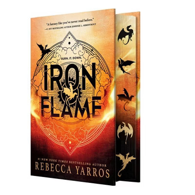 Iron Flame (Wing and Claw Collection) - by Rebecca Yarros (Hardcover) | Target