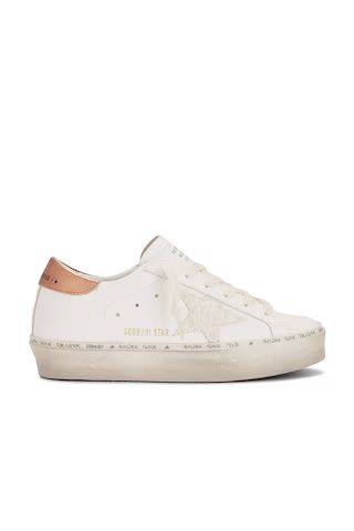 Golden Goose Hi Star Sneaker in White, Butter, & Bronze from Revolve.com | Revolve Clothing (Global)