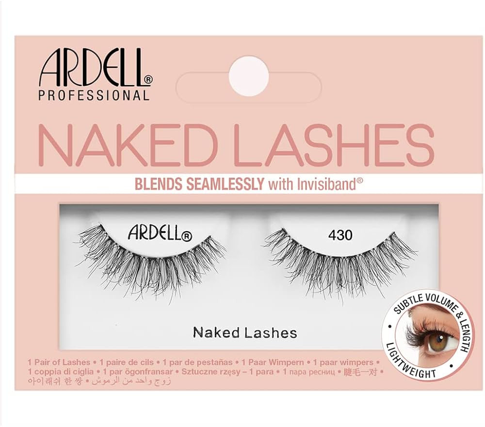 Ardell Strip Lashes Naked Lashes 430 with Invisiband, 1 pair | Amazon (US)