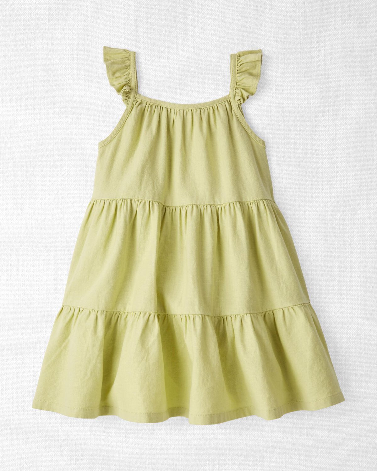 Toddler Tiered Sundress Made with LENZING™ ECOVERO™ and Linen | Carter's