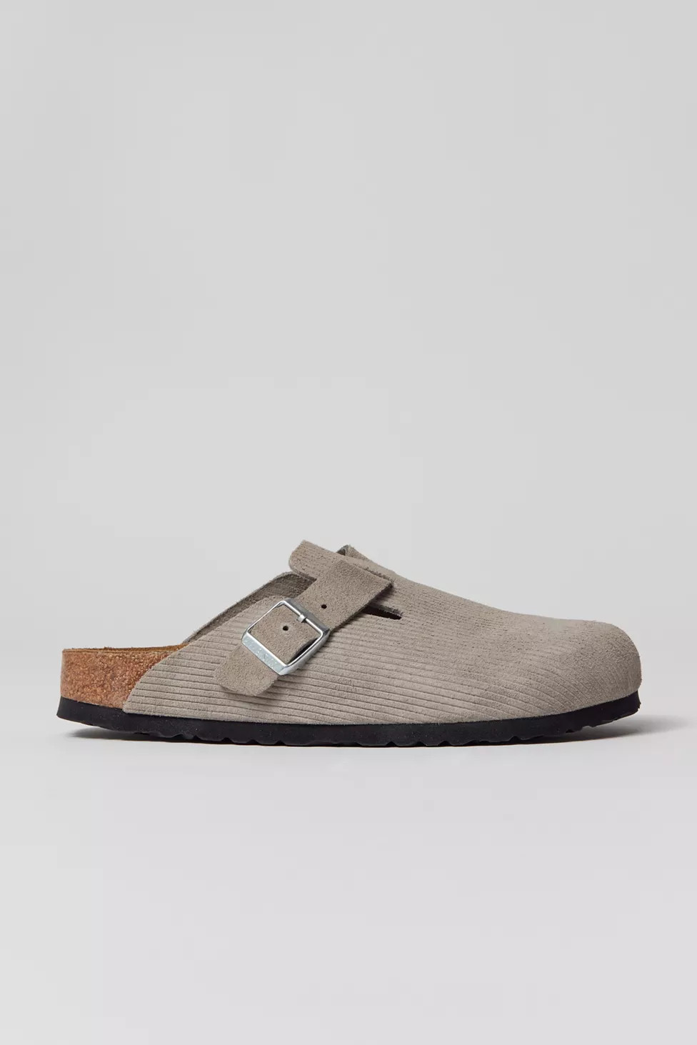 Birkenstock Boston Suede Embossed Corduroy Clog | Urban Outfitters (US and RoW)