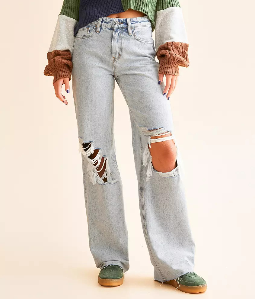 Baggy Wide Leg Jean | Buckle