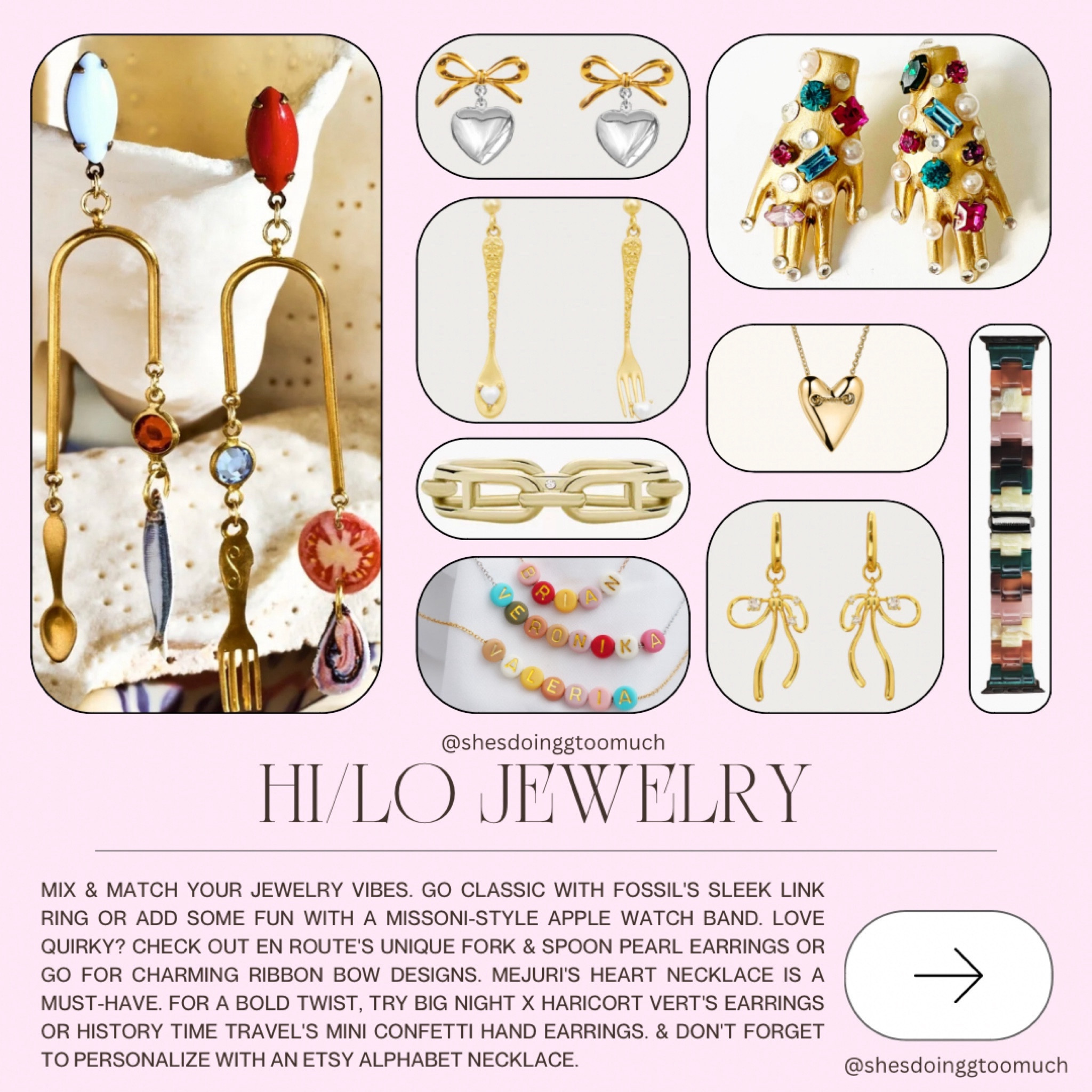 Jewelry for fashion girlies

#LTKHoliday #LTKSeasonal #LTKGiftGuide