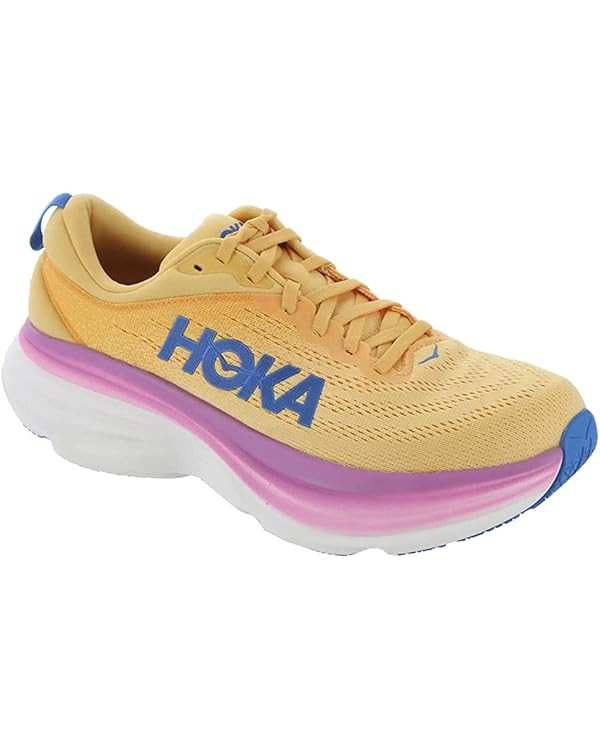 Hoka One One Bondi 8 Womens Shoes, orange, Size 6.5 | Amazon (US)