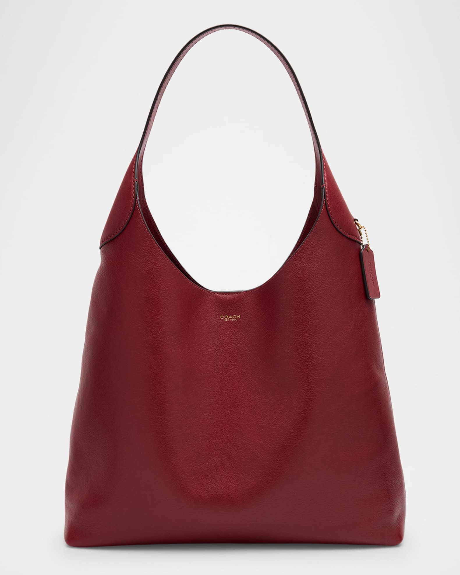 Brooklyn 39 Grain Leather Shoulder Bag | Neiman Marcus