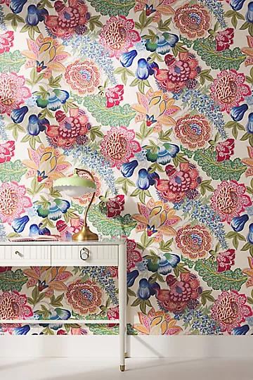 Blooming Wallpaper | Anthropologie (US)