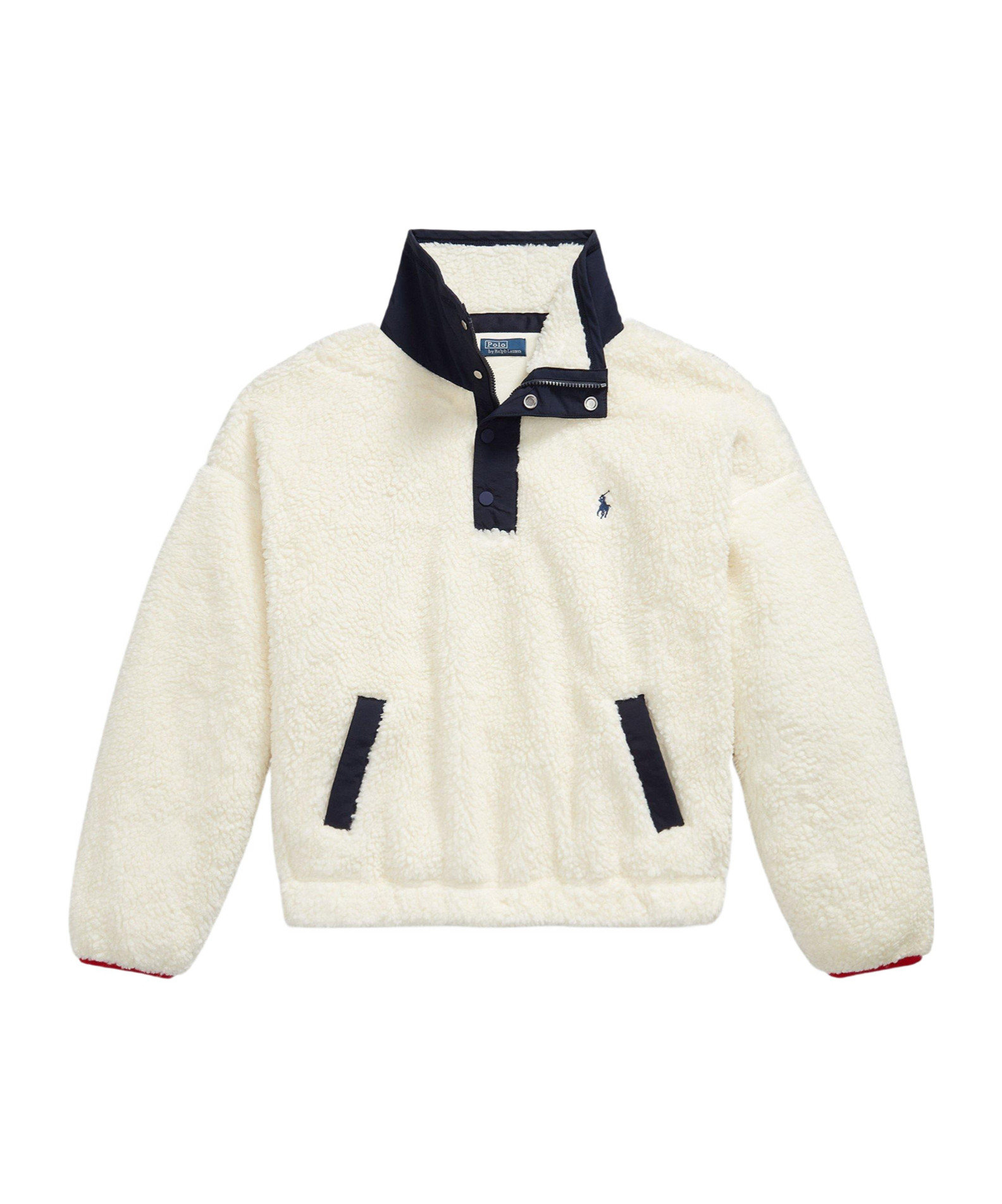 Polo half‑zip fleece top | Senser US