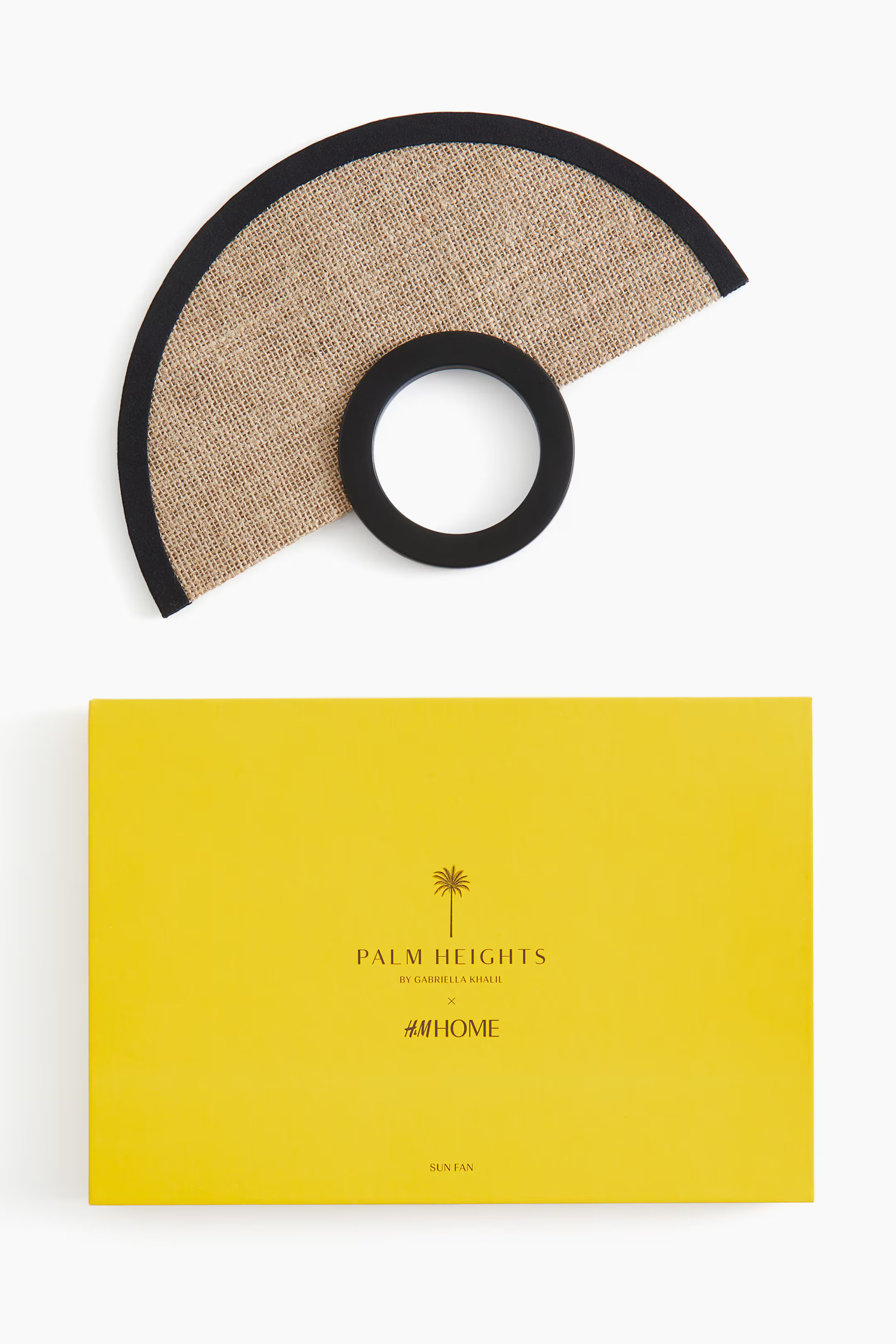 Woven Handheld Fan - Beige - Home All | H&M US | H&M (US + CA)