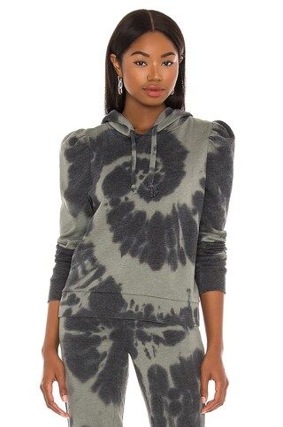 Generation Love Carla Tie Dye Hoodie in Army Green & Black from Revolve.com | Revolve Clothing (Global)
