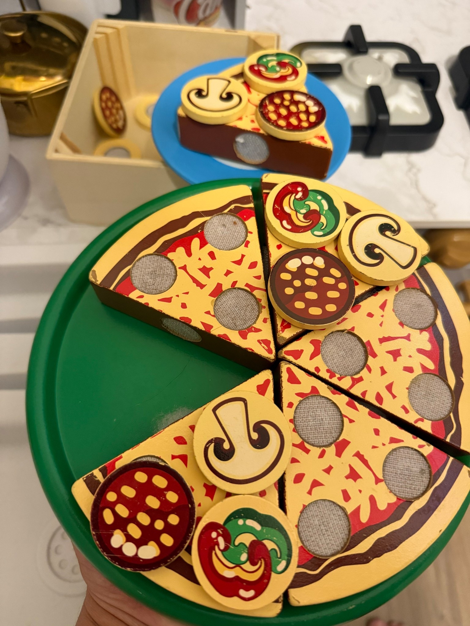 Play kitchen addition pizza 🍕 


#LTKFamily #LTKKids