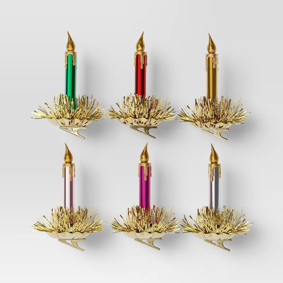 6pk Christmas Plastic Candolier Set - Wondershop™ | Target