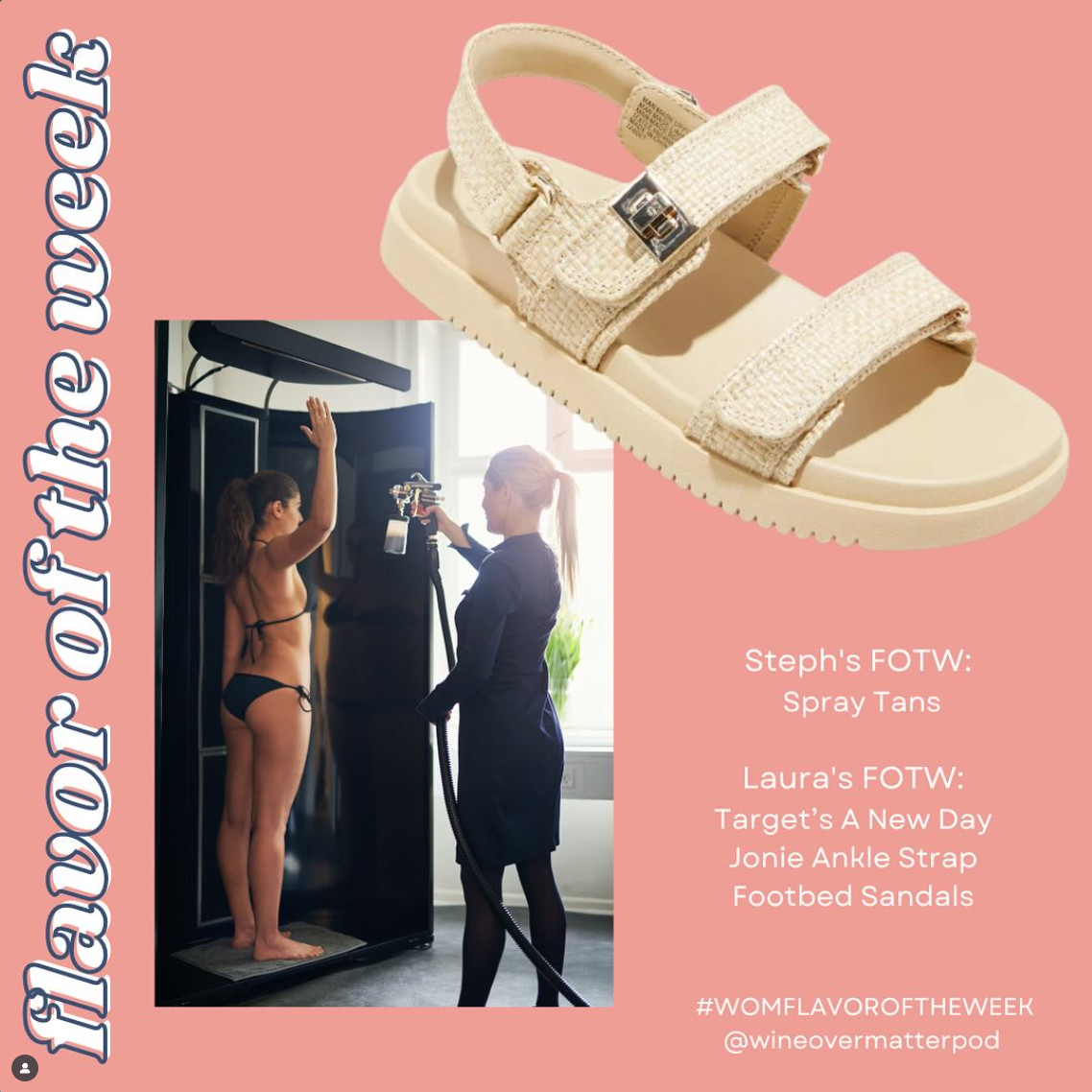 #WOMFlavoroftheWeek • I get compliments on these sandals all the time. Great with shorts, jeans, and dresses. I own them in three colors and they also are available with a platform as well. 

 