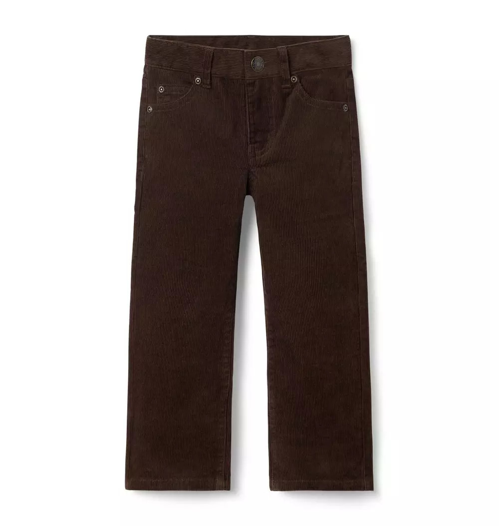 Janie and Jack | The Corduroy Pant - Brown / 14 | Janie and Jack