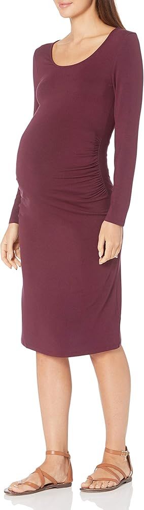 Amazon Essentials Women's Maternity Long-Sleeve Dress | Amazon (US)