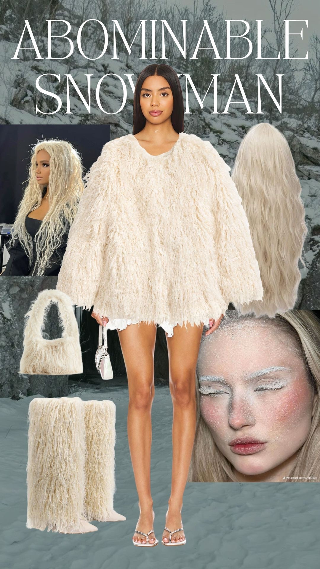 Halloween costume idea - abominable snowman / yeti ❄️

#LTKFindsUnder100 #LTKSeasonal #LTKStyleTip