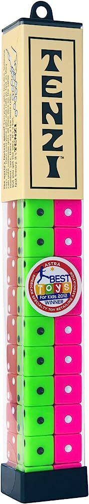 TENZI Dice Party Game - A Fun, Fast Frenzy for The Whole Family - 4 Sets of 10 Colored Dice with ... | Amazon (US)